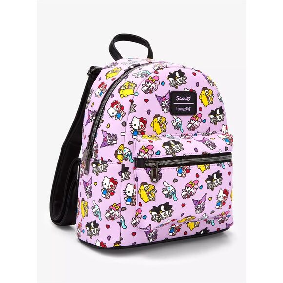 Loungefly Hello Kitty And Friends Half Skeleton Mini Backpack main image 5